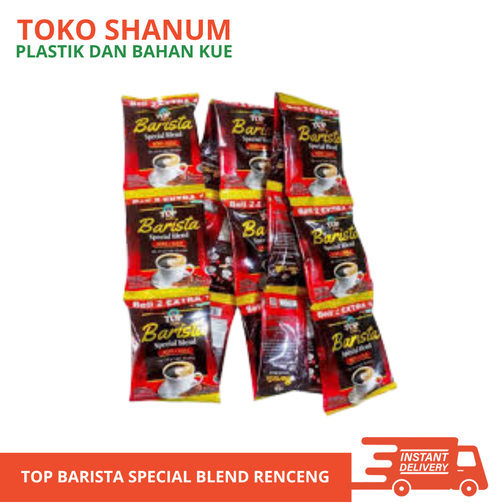 Top Kopi Barista 25gr 15 Sachet Rasa Kopi Arabika Kemasan Sachet Minuman Kopi