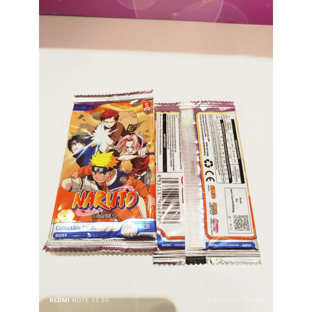 kartu naruto smriti Collection Card