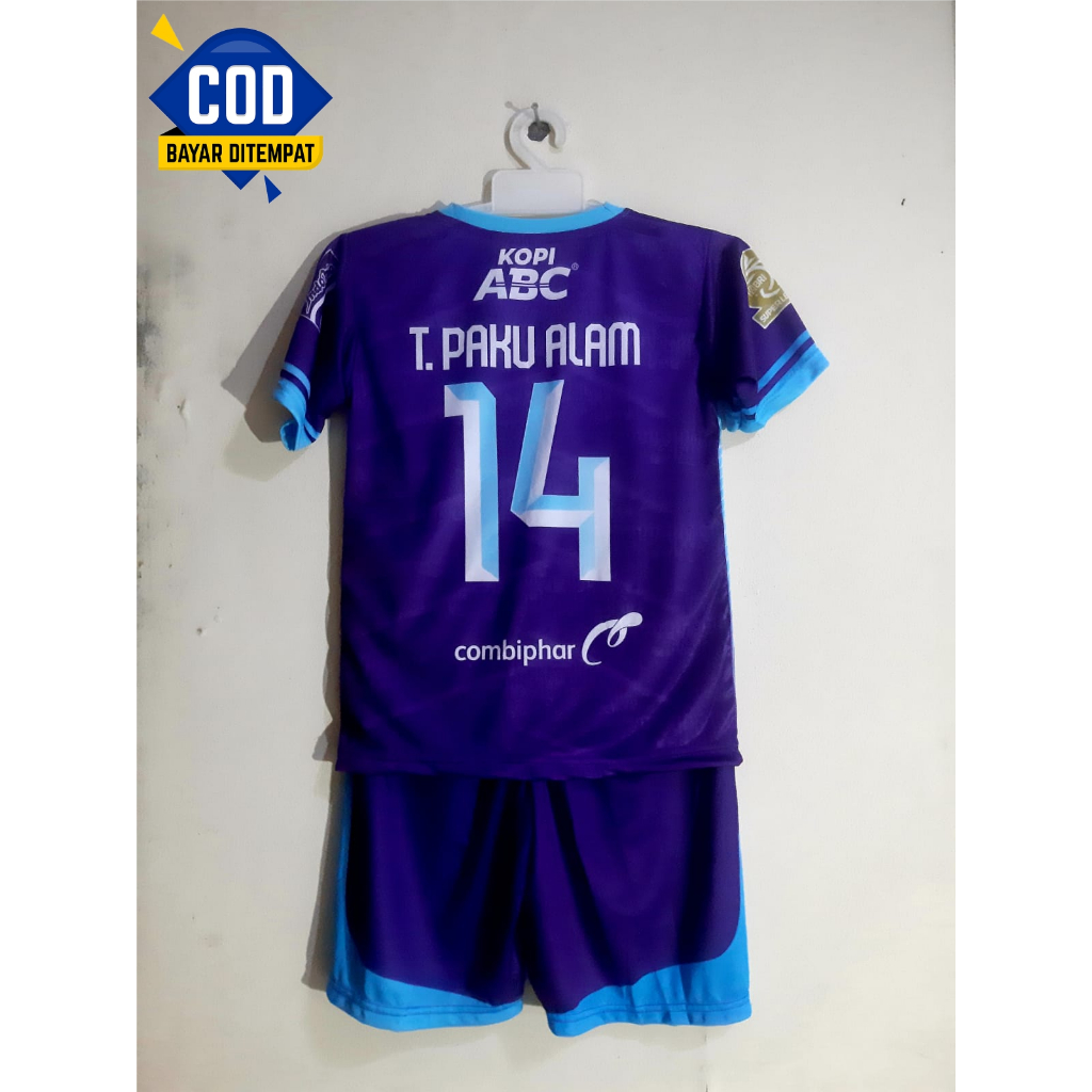 setelan persib kiper anak anak set anak kiper persib teja paku alam baju olah raga | Setelan Baju Bo