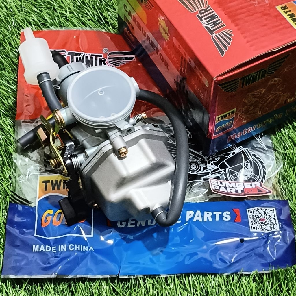 (zftw) karburator viar 200cc kabel 1 pz30 / sedia sparepart motor roda tiga appktm viar kaisar htm n