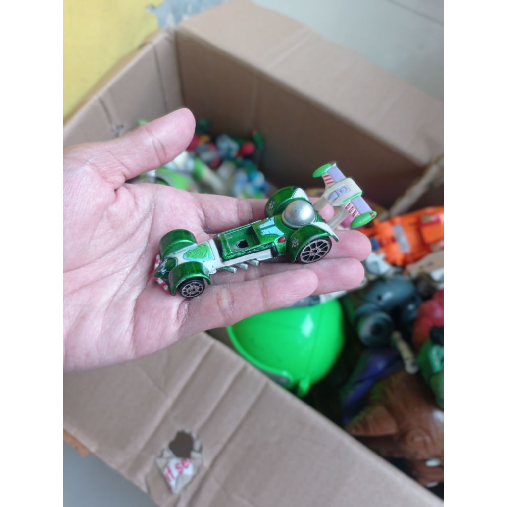 Figure Preloved - Diecast Mobil Buzz Lightyear Original Disney