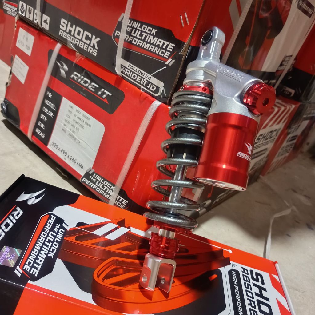 skok belakang mio GP 277 grey red double clik ride it