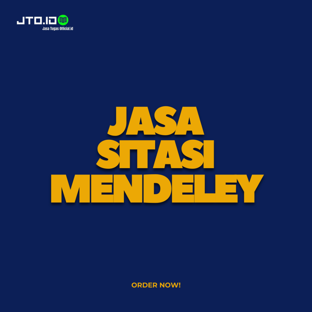 Jasa Input & Sitasi Mendeley