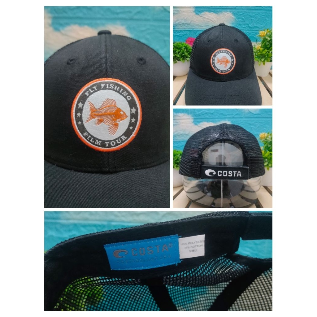topi TRUCKER COSTA FLY FISHING.