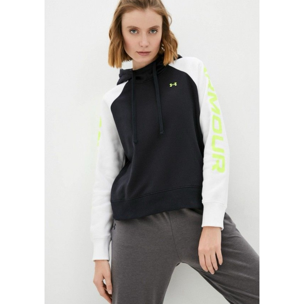Under Armour Women’s Rival Fleece Colorblock Hoodie Sweater