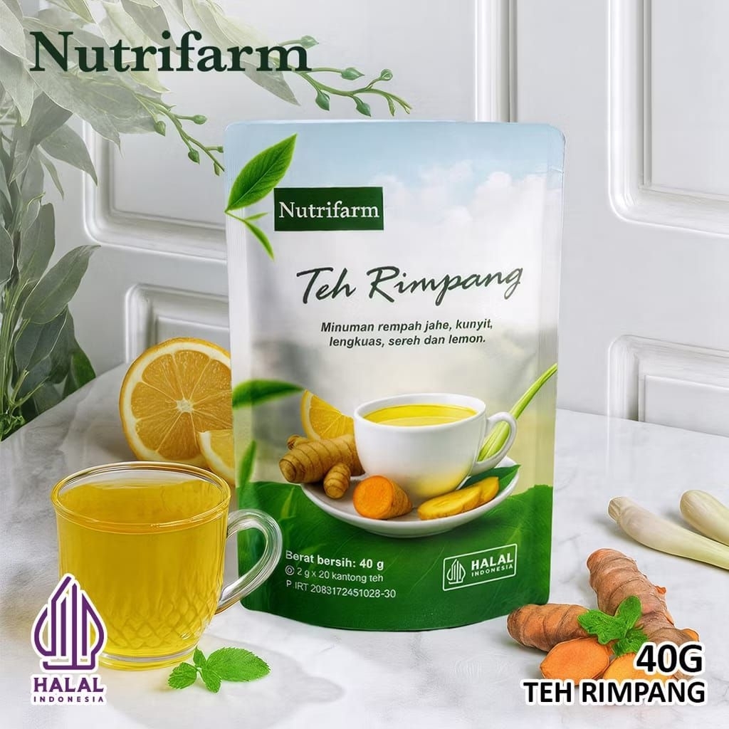 TEH RIMPANG (Jahe,Kunyit,Sereh, Lengkuas Lemon)