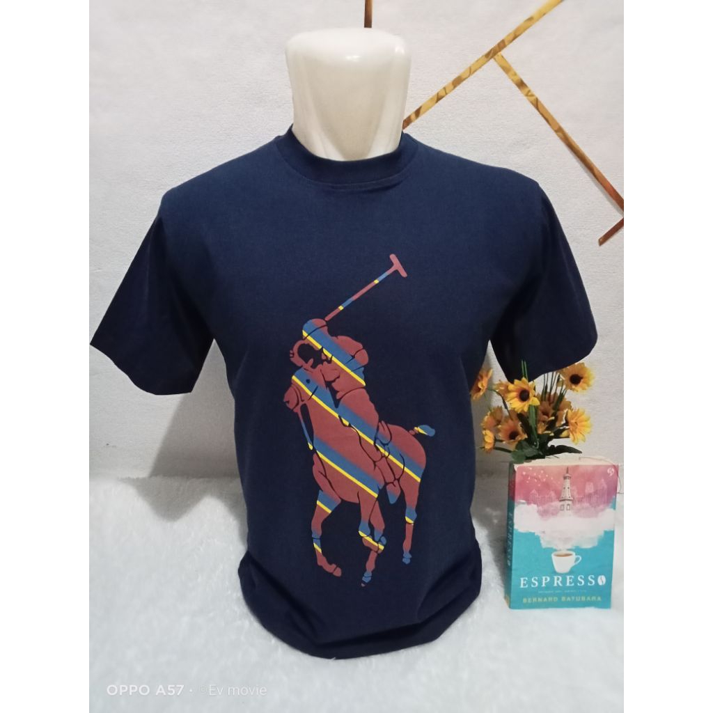 kaos oblong navy polo RL