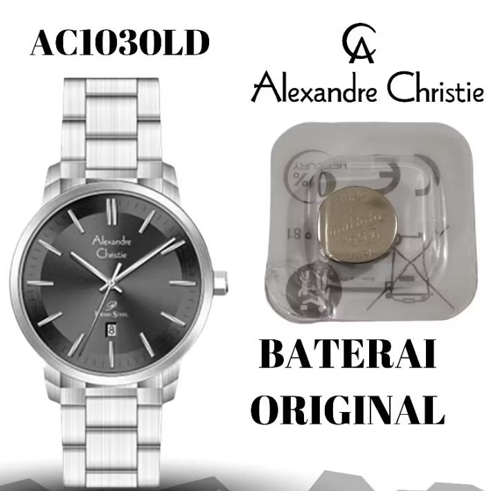 Baterai jam ALEXANDRE christie original AC1030LD