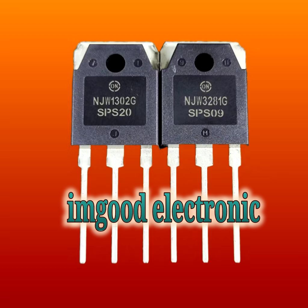 NJW1302G NJW3281G Original Onsemi Korea - High Fidelity Audio Power Transistor Pair