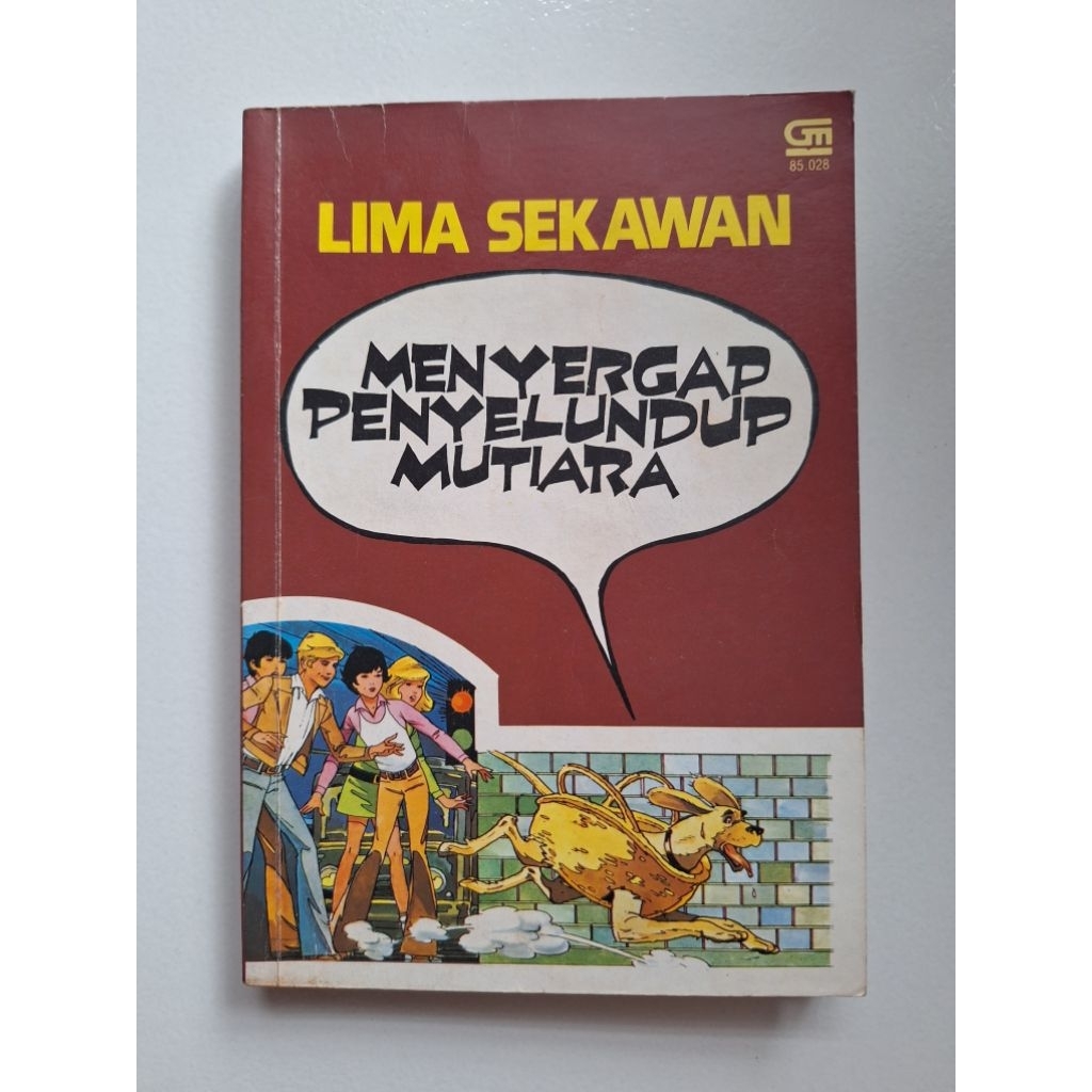 Lima Sekawan 8: Menyergap Penyelundup Mutiara - Enid Blyton - Claude Voilier