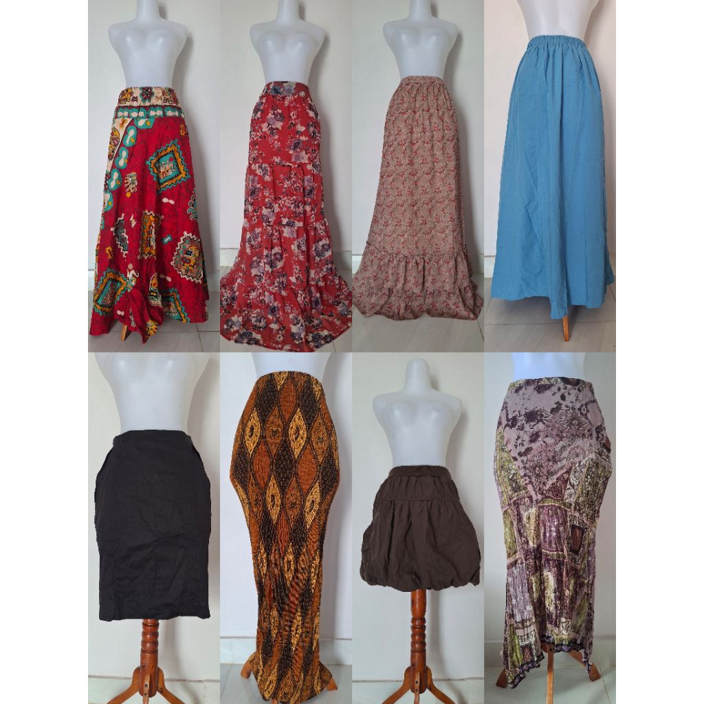 [NEW] MAXI MINI SKIRT ROK WANITA