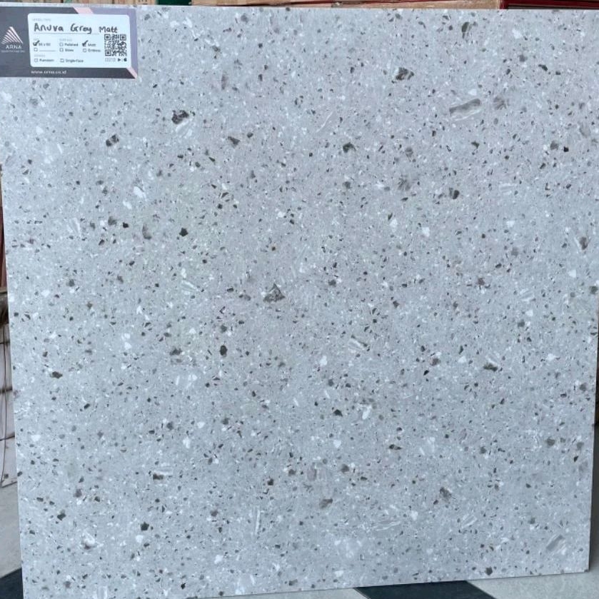 GRANIT  MATT 60X60 TERAZZO  GREY ANURA GREY MATT