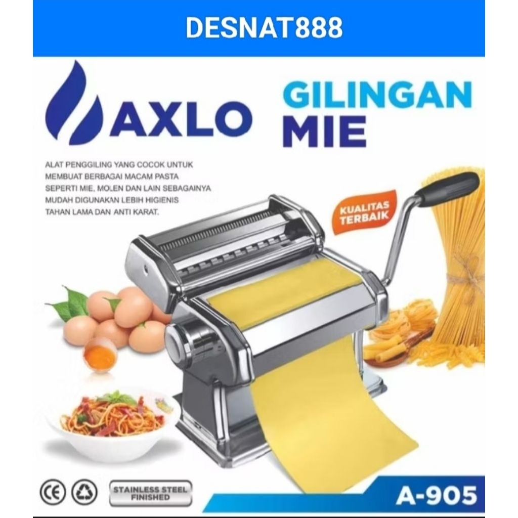 Gilingan Mie AXLO/ Gilingan Molen / Gilingan kulit pastel