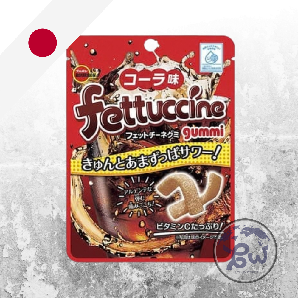 [READY] BOURBON Fettuccine Gummi / Bourbon Fettuccine Gummy Cola Jepang