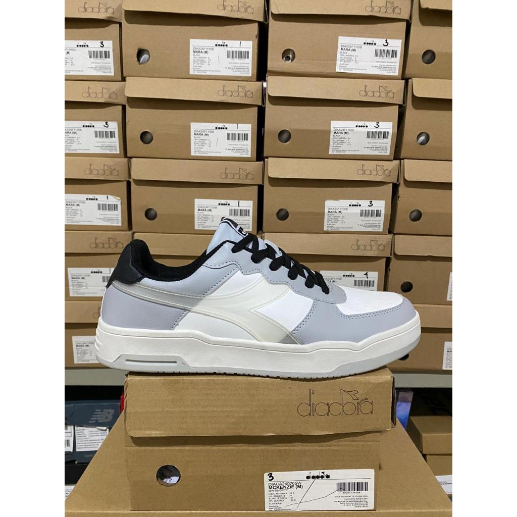 Diadora Mckenzie White/Grey Men Shoes Original