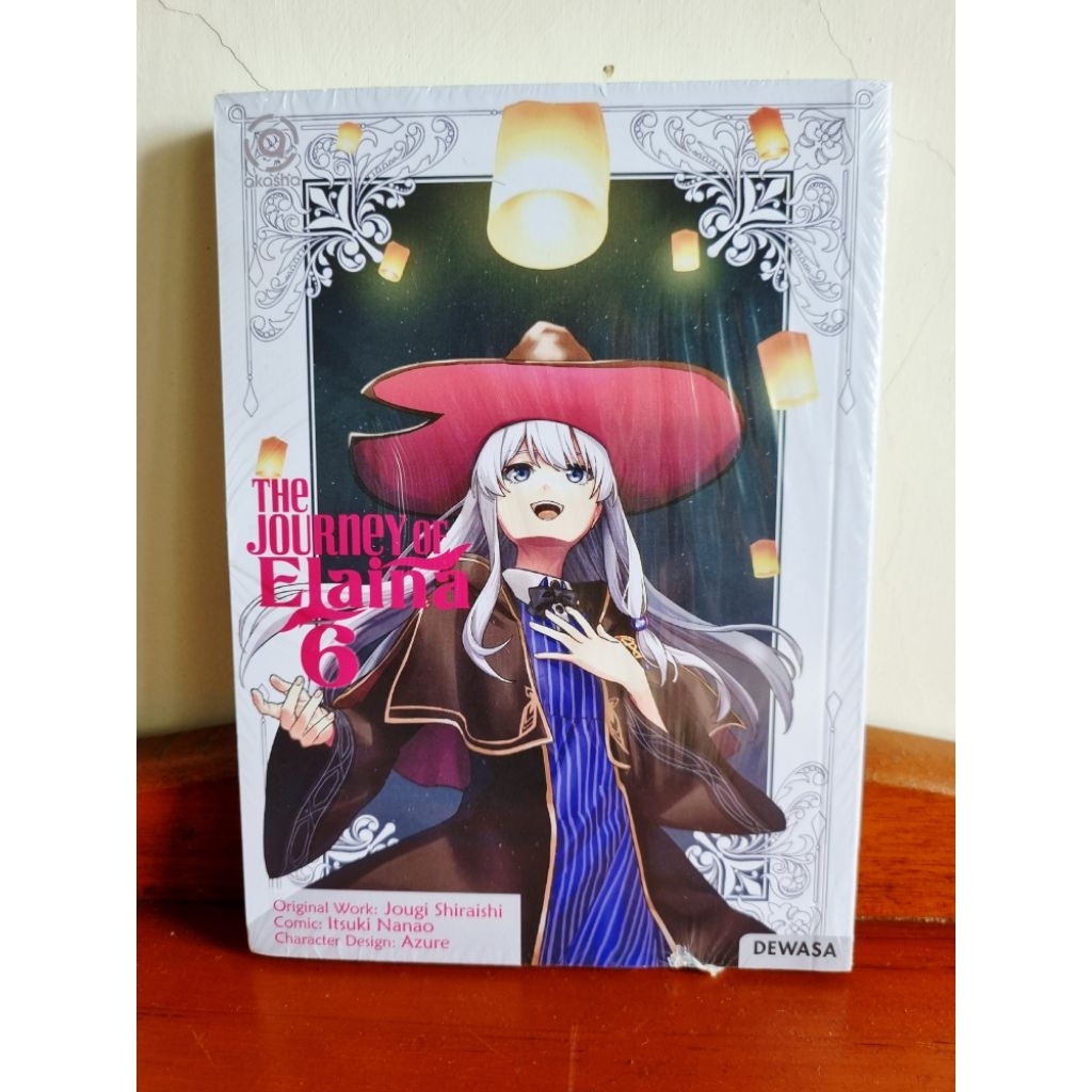 komik the journey of elaina 1-6 segel