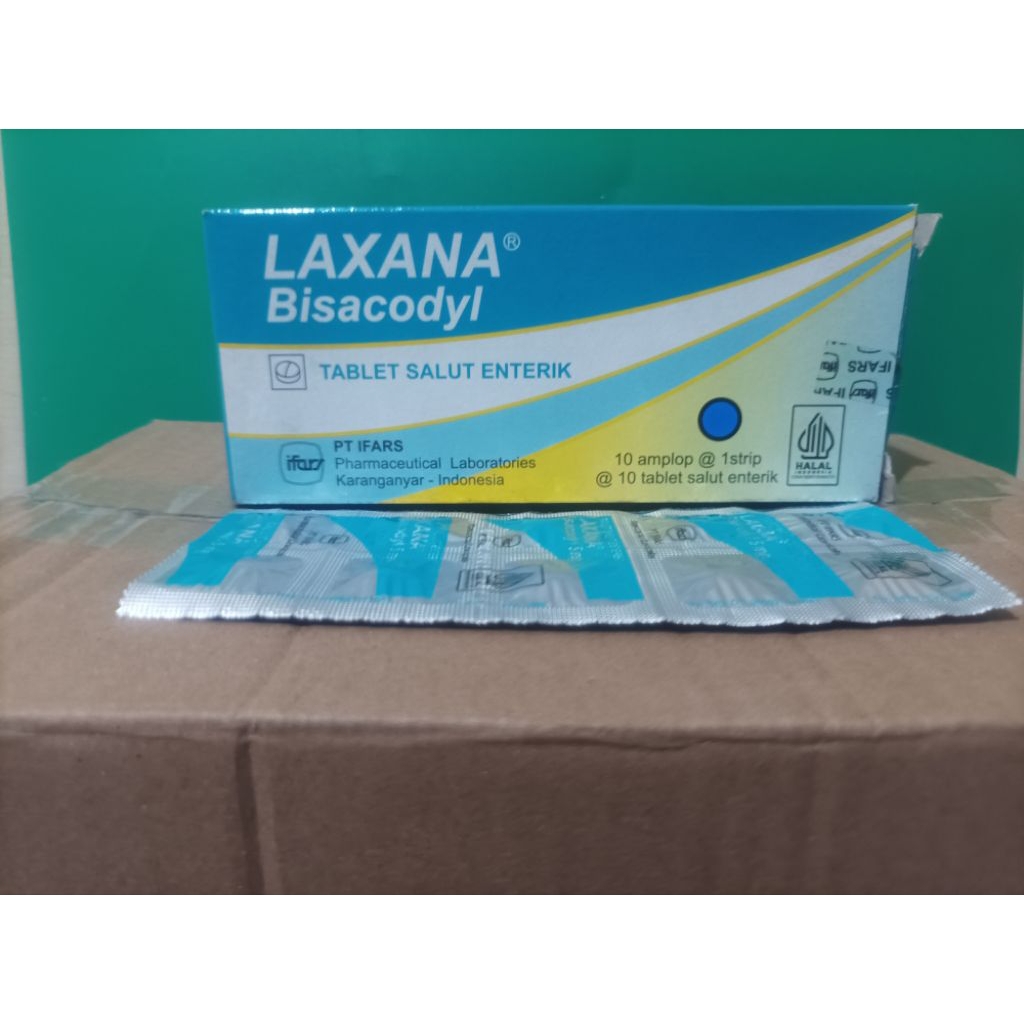 Laxana Tablet 5mg - Obat Pencahar Efektif untuk Mengatasi Konstipasi