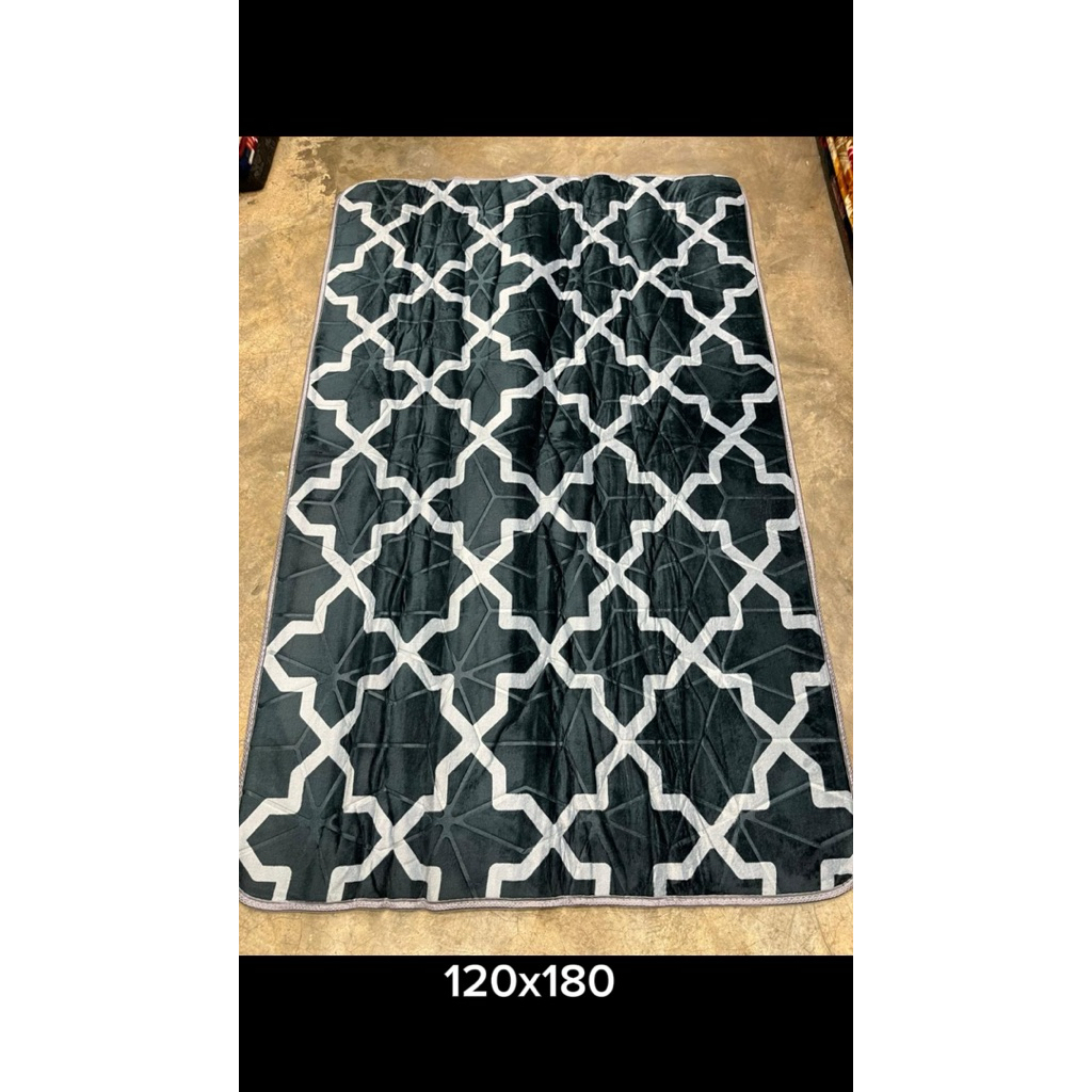 [READY STOK] KARPET PREMIUM MALAYSIA UK.180x120 CM TEBAL 10MM
