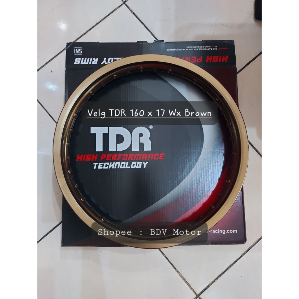 Velg TDR 160 X 17 Wx Brown