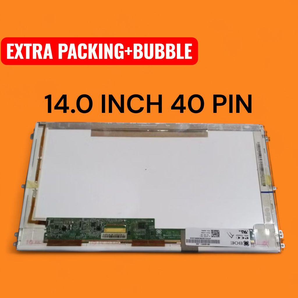 LCD Laptop 14.0 Inch 40 Pin Tebal / Standar
