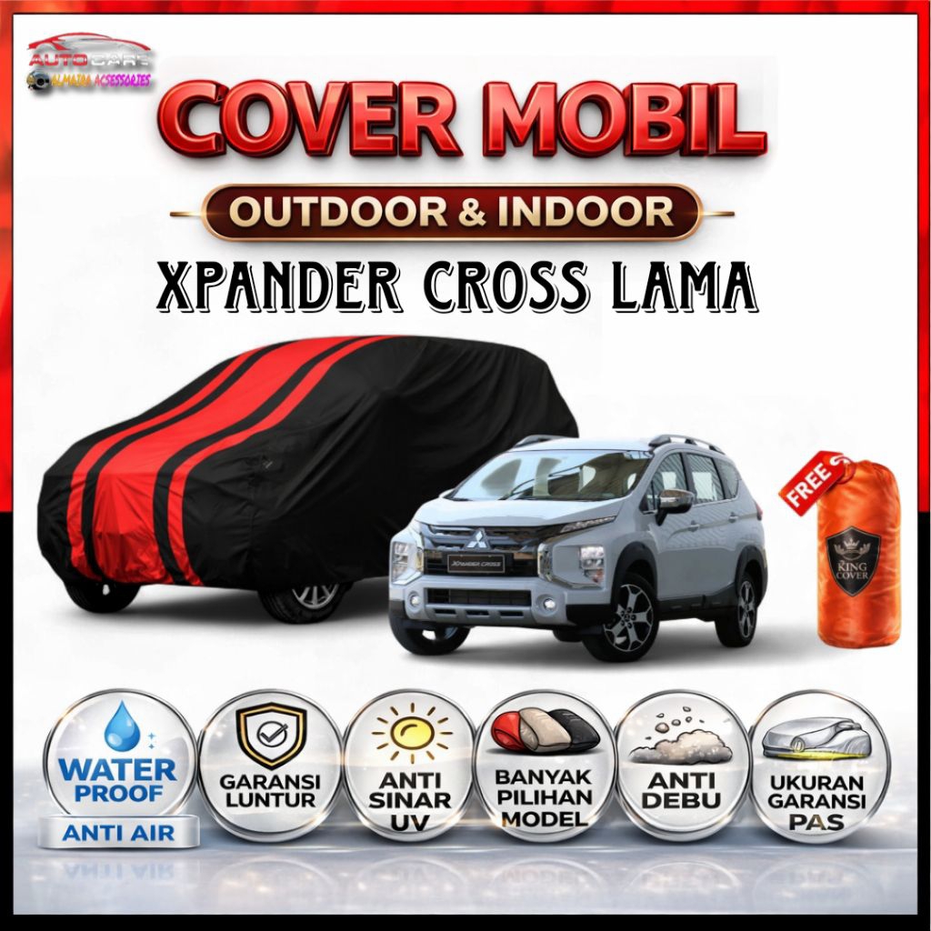 Cover Mobil Sarung Mobil Xpander Cross 2022 Selimut Mitsubishi Xpander Cross 2022 Mantel Mantol Mobi