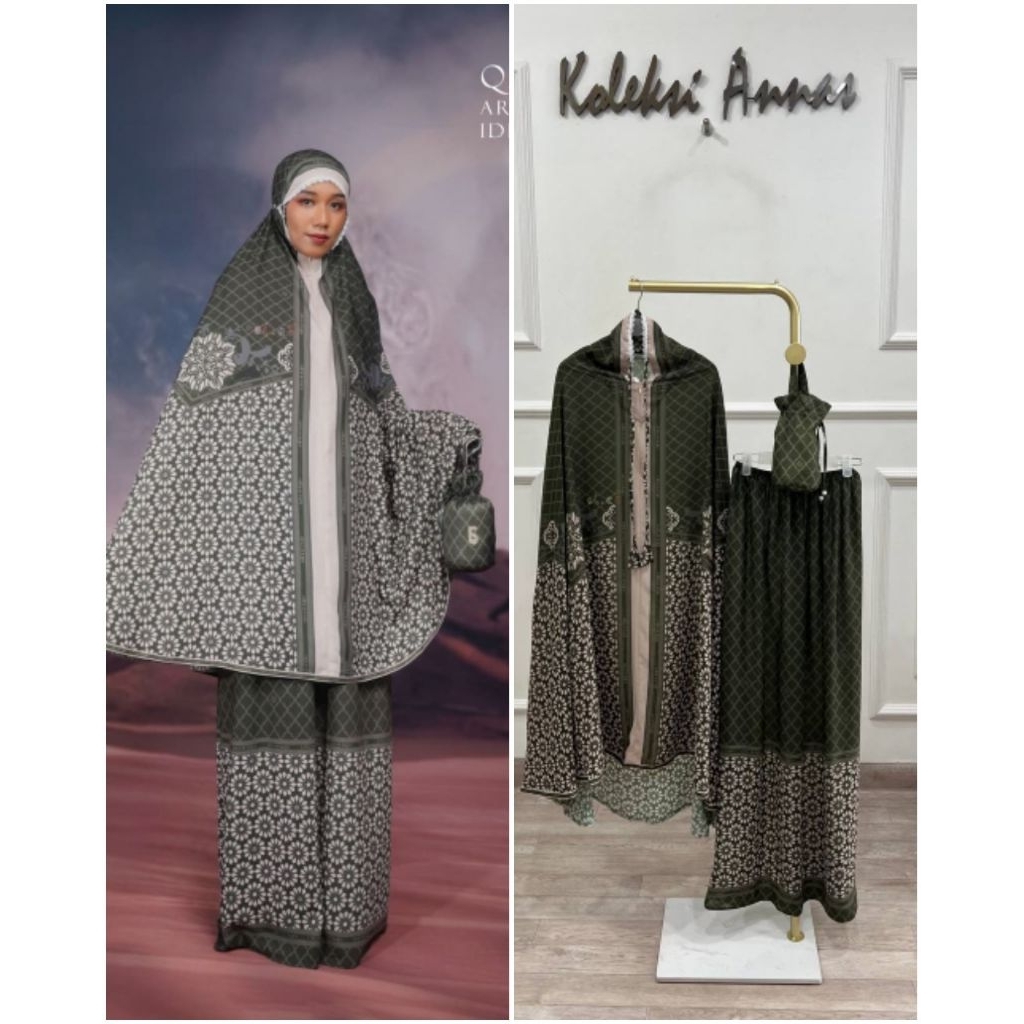 MUKENA QAIREEN ARMY by LINA SUKIJO