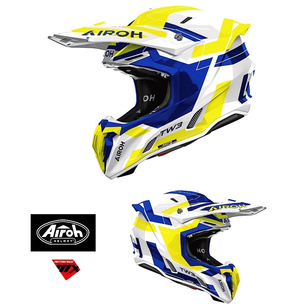 HELM AIROH TWIST 3 FANCY/ HELM AIROH MOTOCROSS/ENDURO