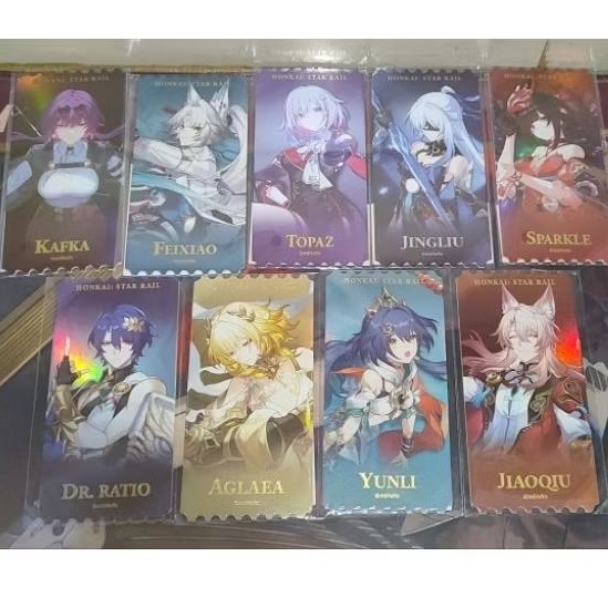 Honkai star rail HSR hologram ticket