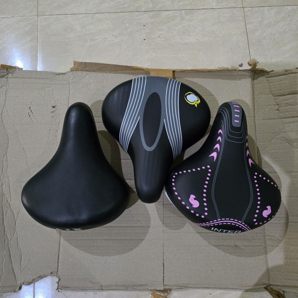 Sadel Sepeda Mini Minion CTB Lipat MTB BMX  Federal Peer Tulang Besi Empuk Sepeda 20 24 26