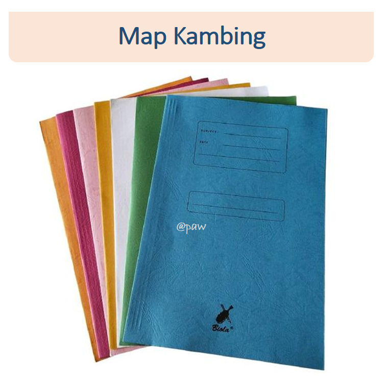 Map Kertas Kambing Biola 5002/ Map Bufallo Biola Premium Paper 5002/ Map Kambing Folio / Map biola/ 