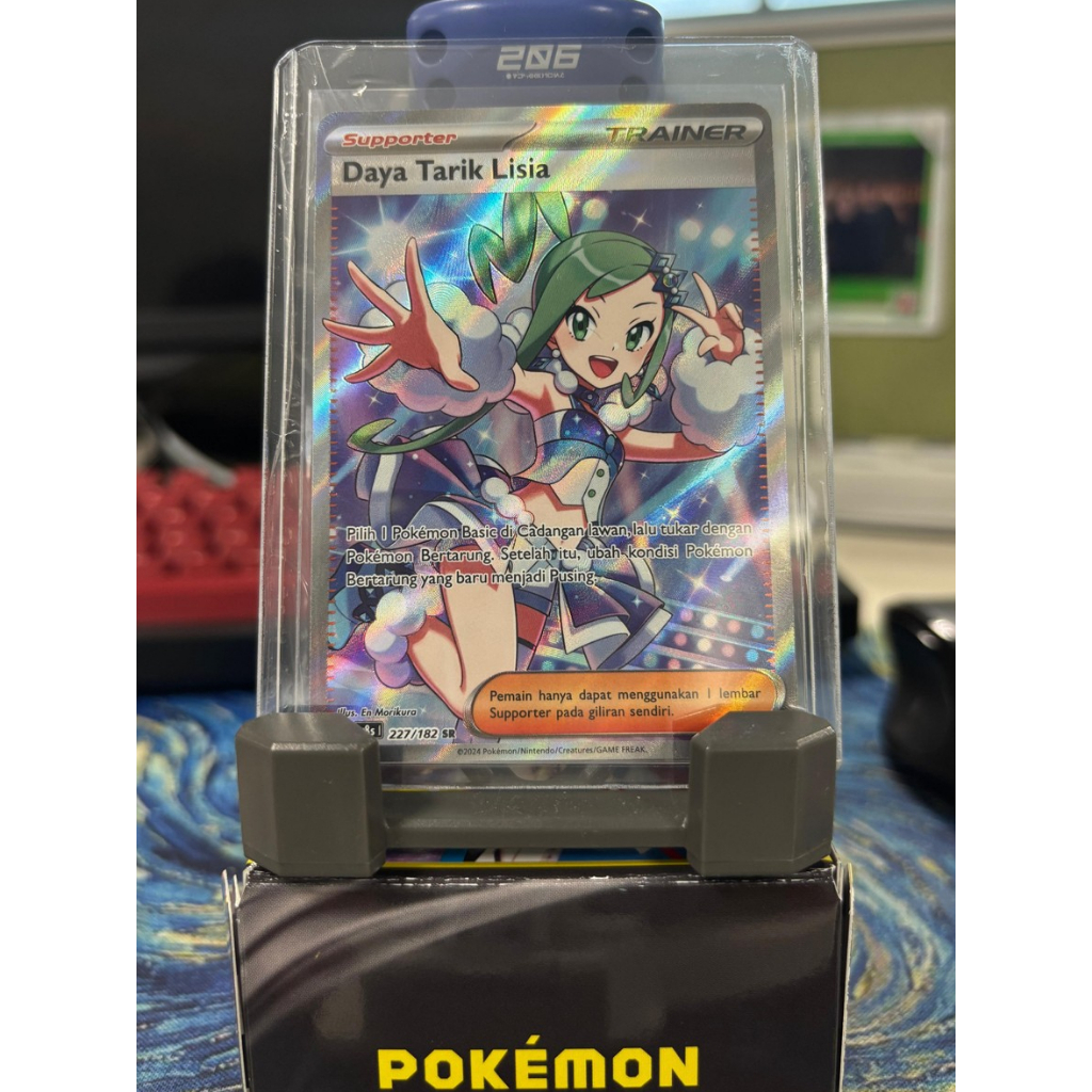 Jual Kartu Pokemon Daya Tarik Lisia SR Indonesia