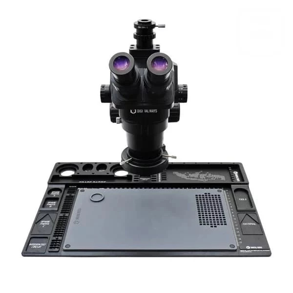 MICROSCOPE TRINOKULAR  DIGITAL WAYS DW-TC-Z BLACK Original 45-300x ZOOM