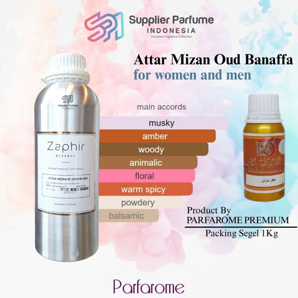 ATTAR MIZAN By PARFAROME PREMIUM Segel 1Kg
