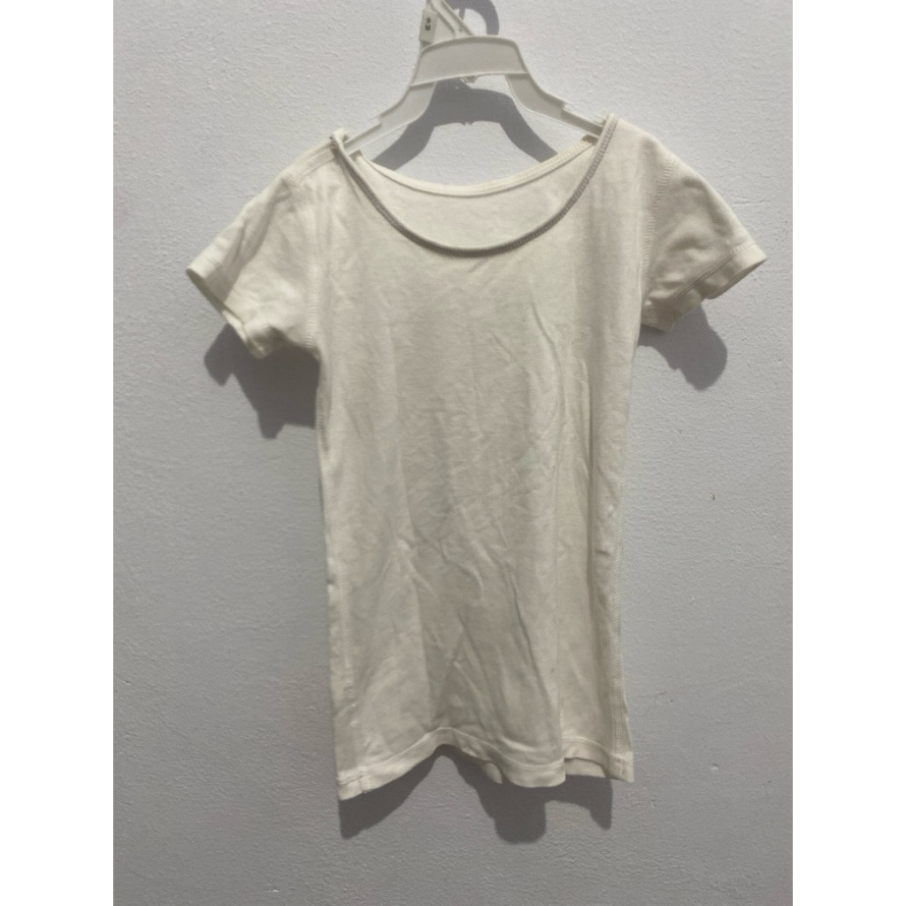 kaos polos putih uniqlo anak