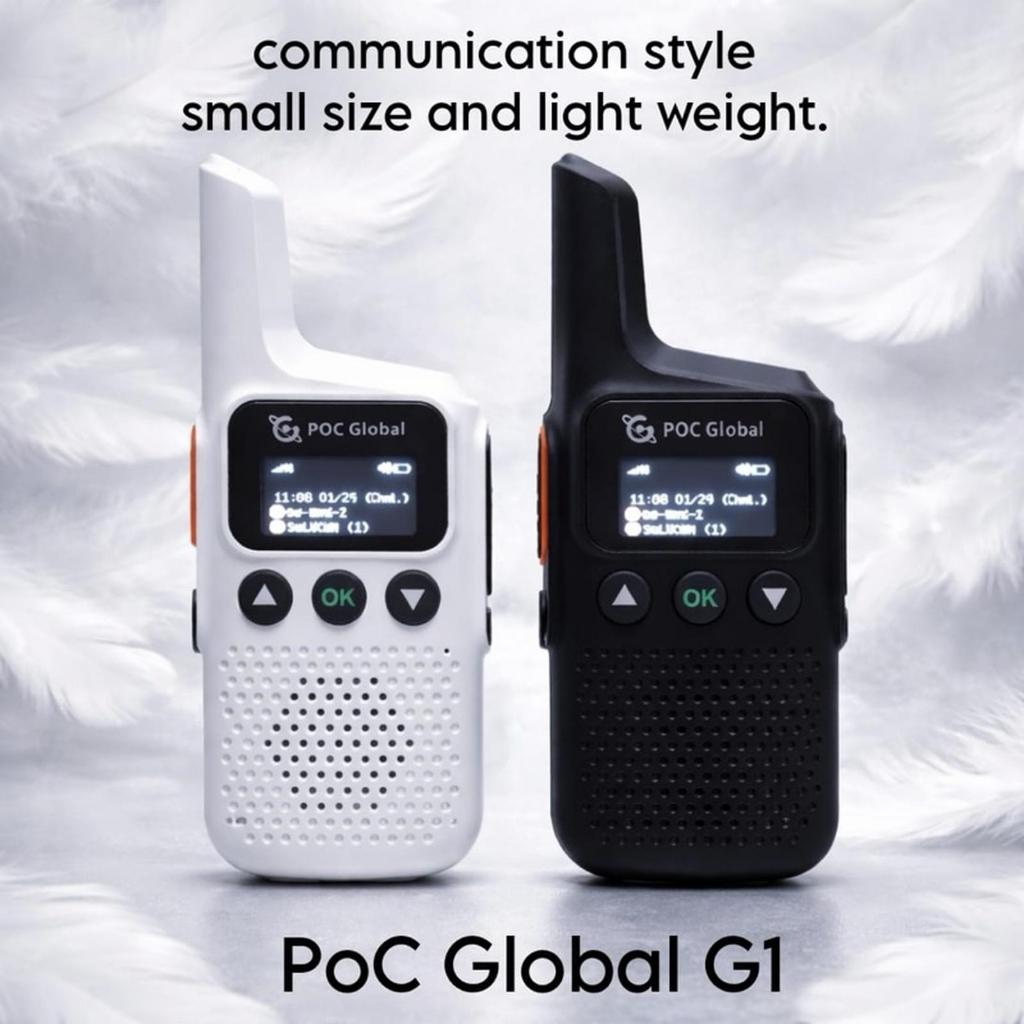 Ht Poc Global G1 5000KM Walkie Talkie Radio Poc Intercom