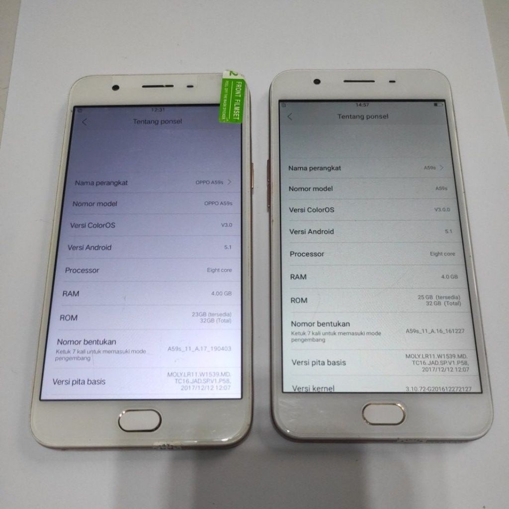 OPPO A59S RAM 4/32GB SECEND