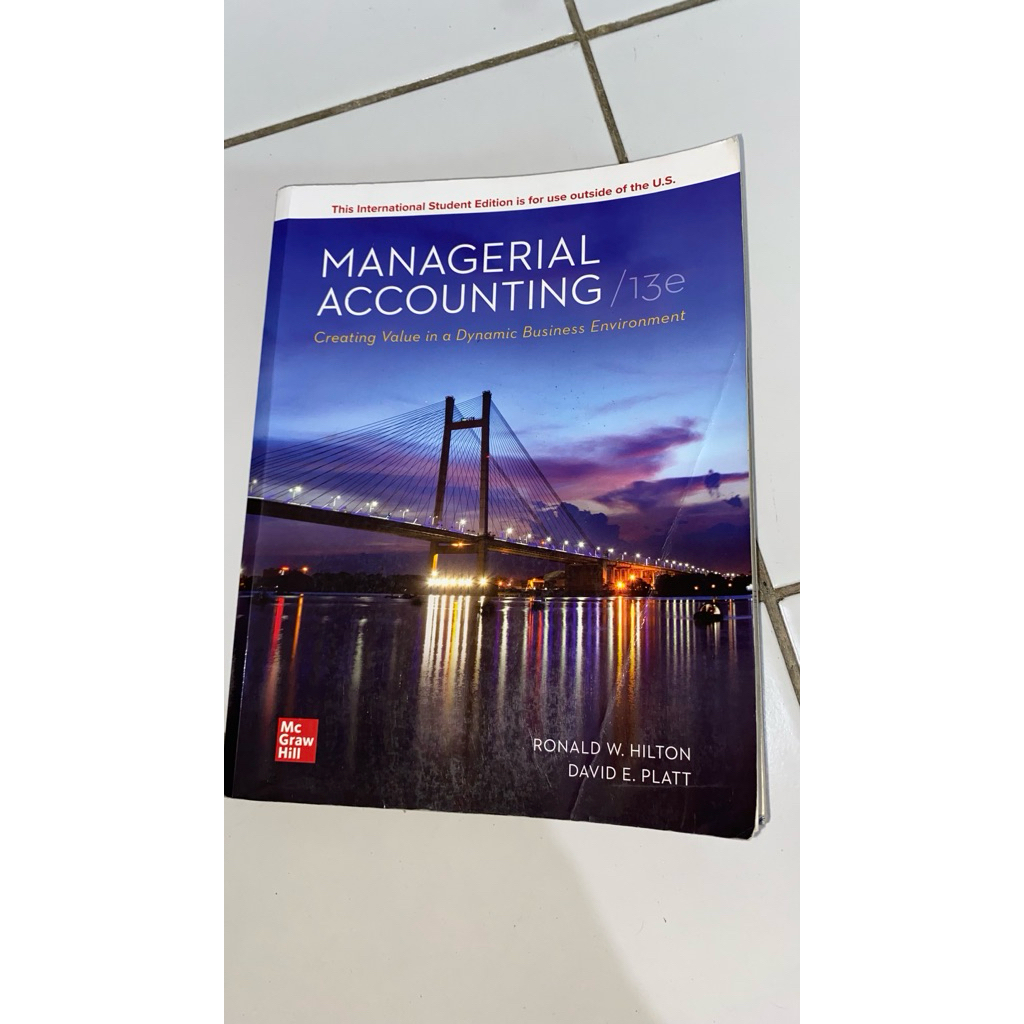 Preloved Buku Managerial Accounting
