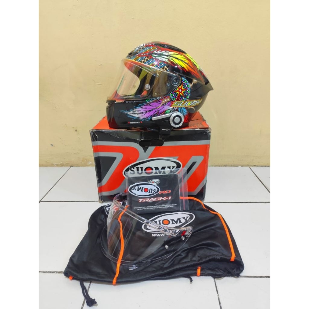 Helm Suomy Fullface Track 1