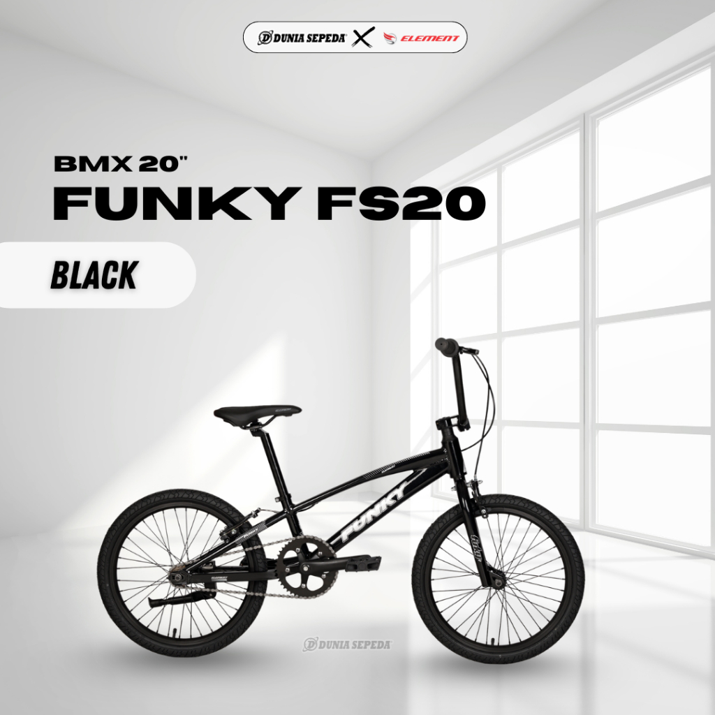 SEPEDA BMX 20 INCH ANAK LAKI LAKI ELEMENT FUNKY  - SEPEDA BMX RACE ELEMENT FUNKY 20 INCH