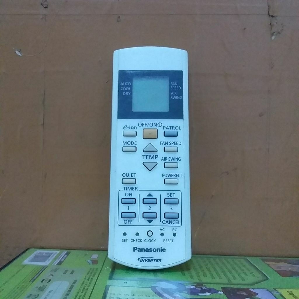 REMOTE AC PANASONIC INVERTER SERI 4161 ORIGINAL