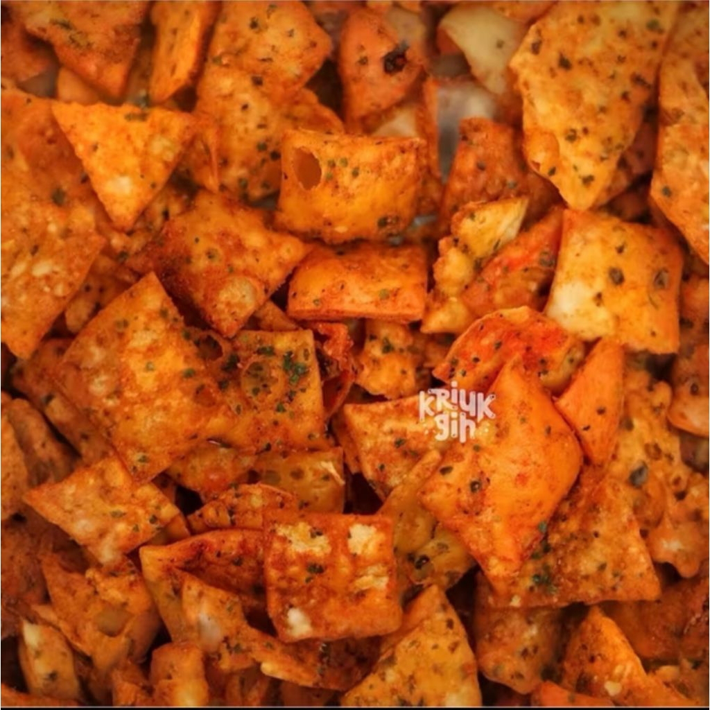 Pangsit pedas daun jeruk pangsit original 1 kg