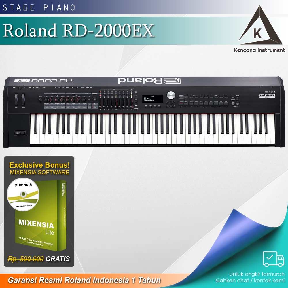 Roland RD 2000 EX / RD 2000EX / RD2000EX / RD2000 EX - Keyboard - Digital Stage Piano Garansi Resmi