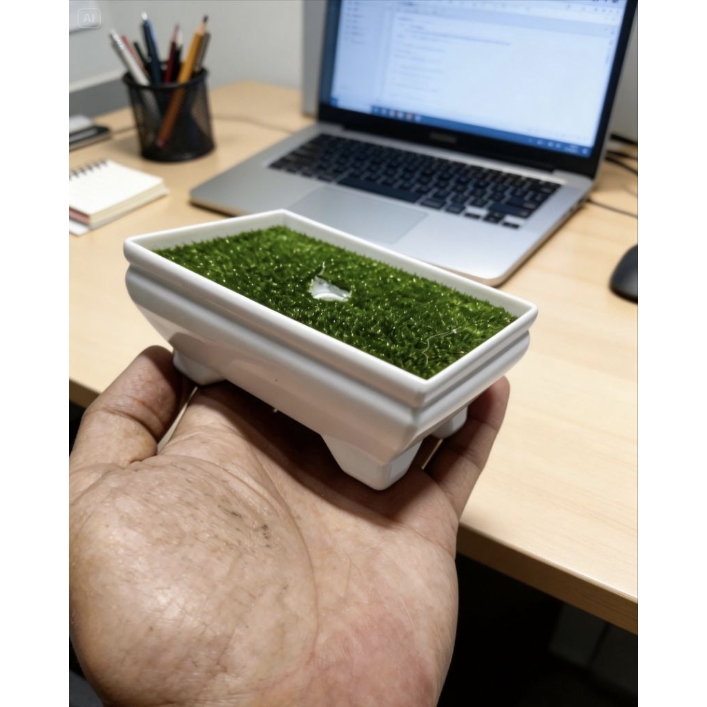 pot kotak bunga plastik/pot bonsai mini /pot plastik