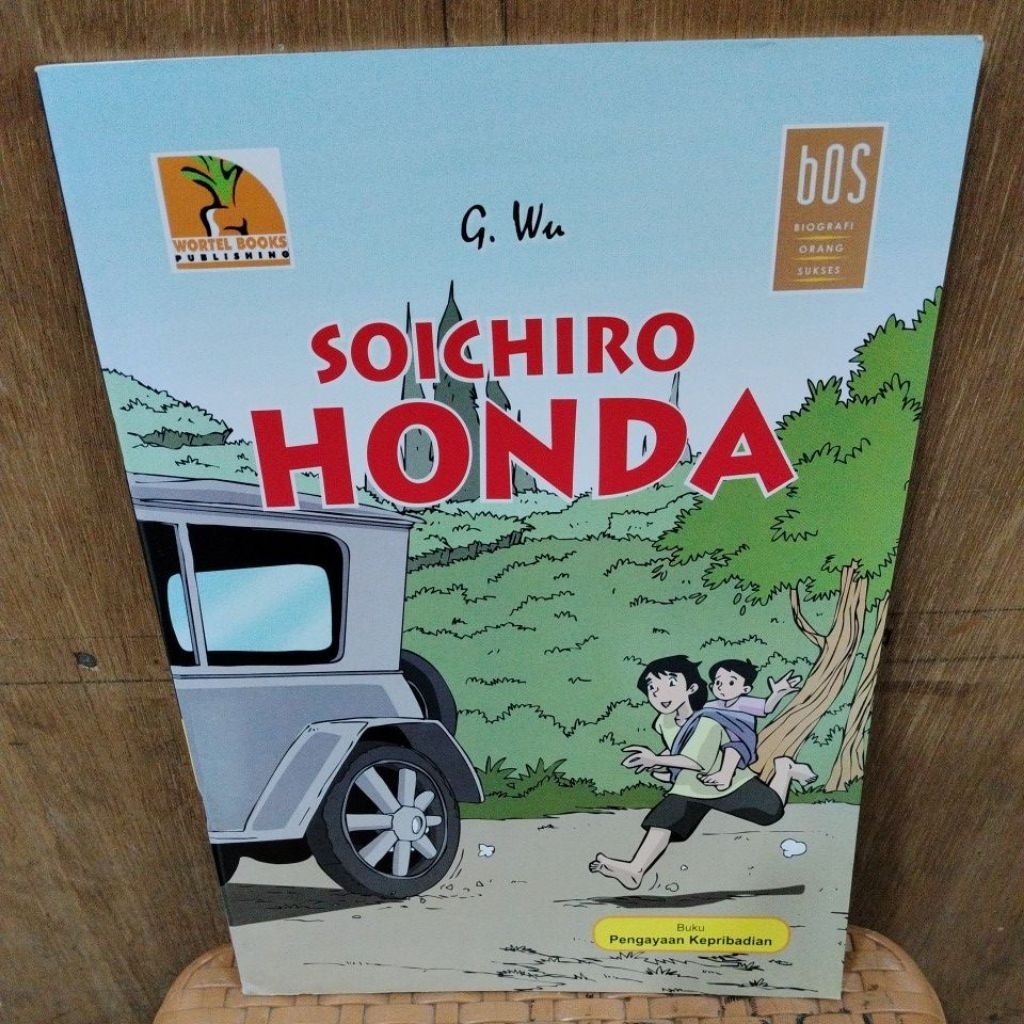 BUKU BARU ORIGINAL KOMIK BIOGRAFI ORANG SUKSES H.Wu.SOICHIRO HONDA