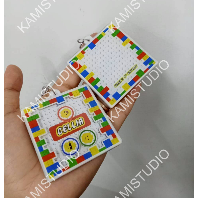 Keychain Shaker LEGO FILM LEGO GAMES LEGO / Custom Nama Bagtag/Gantungan Tas/gantungan kunci shaker 