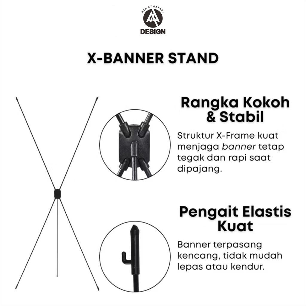 STAND X BANNER | KAKI X BANNER