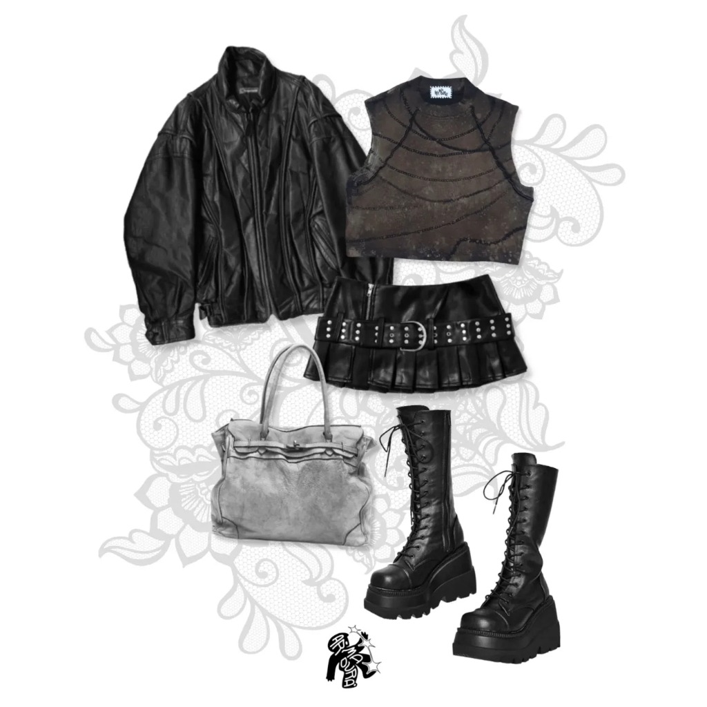 sleeveless croptop bleach distressed knit // armadura