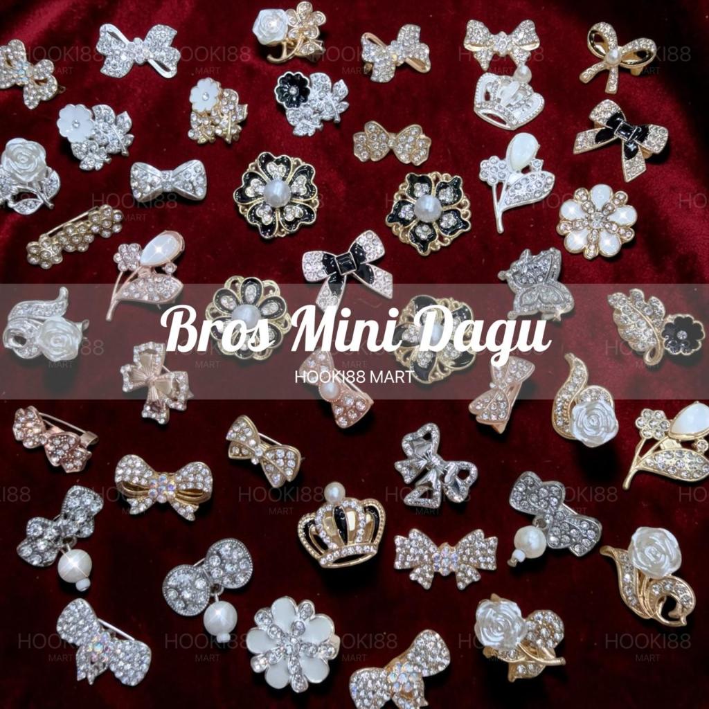 Bros Dagu Pita Mutiara Korea / Bros Mini / Bros Hijab