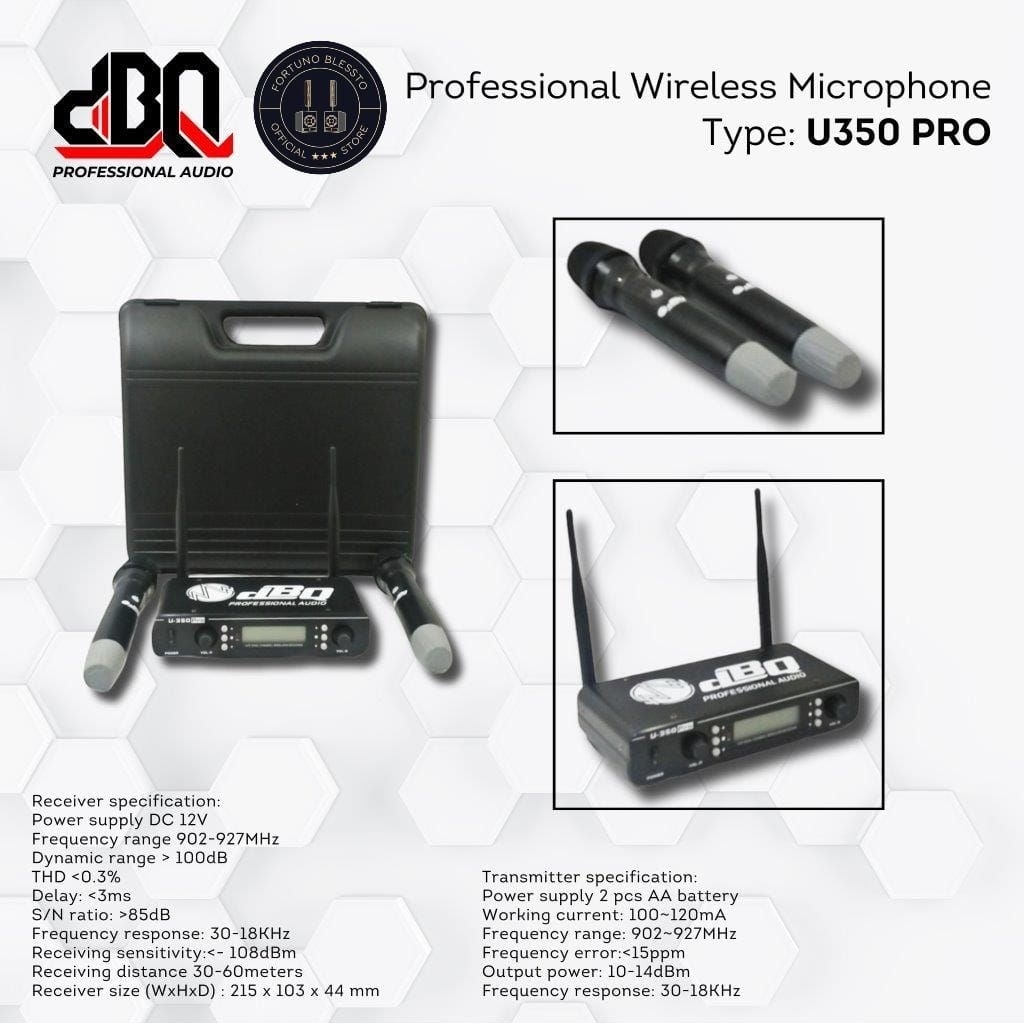 Microphone wireless U-350 Pro DBQ Original