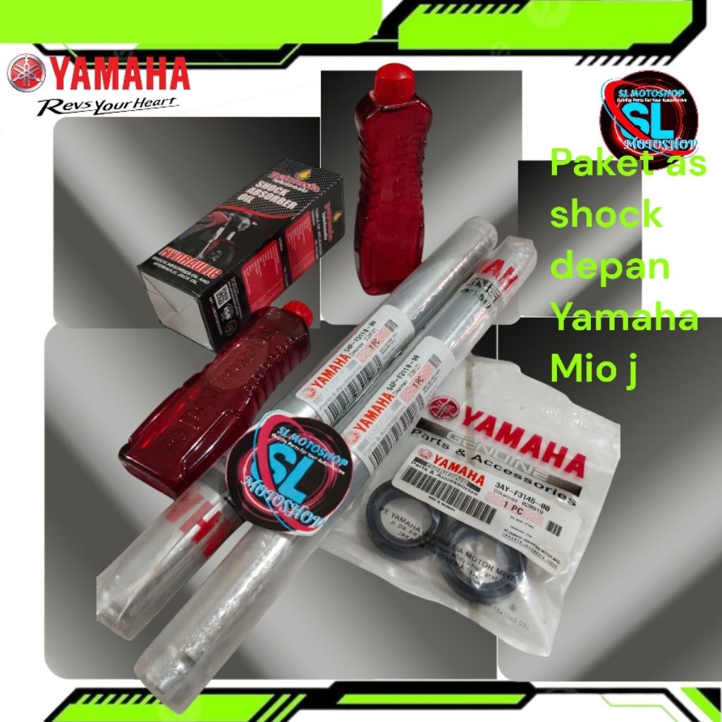 paket as shock depan Yamaha Mio j